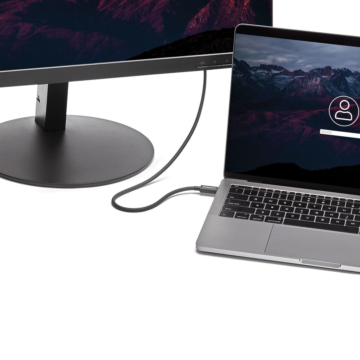 StarTech.com Cable Thunderbolt 3 Pasivo de 50cm - 40Gbps - PD 100W - Vídeo 4K/5K - Cable Thunderbolt - Certificado Thunderbolt - Compatible con USB4 / Modo Alt DP - Thunderbolt 4 - USB 3.2 - USB-C Cable Masculino Masculino 0,5 m 40 Gbit/s