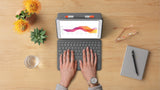 Logitech 920-009602 Teclado QWERTY Apple {loc-value} Grafito