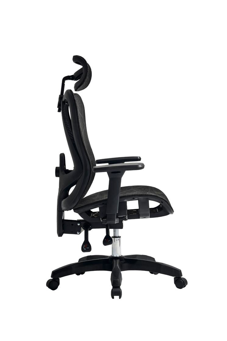 Acteck Floe Plus EC727, Negro, Negro, Red, AC-940283 | Sillas para oficina y computadora