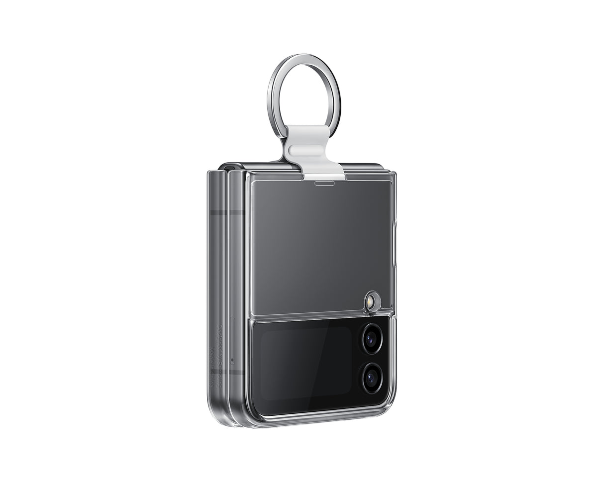 Samsung EF-OF721CTEGMX fundas para teléfonos móviles 17 cm (6.7") Galaxy Z Flip4 Funda Transparente