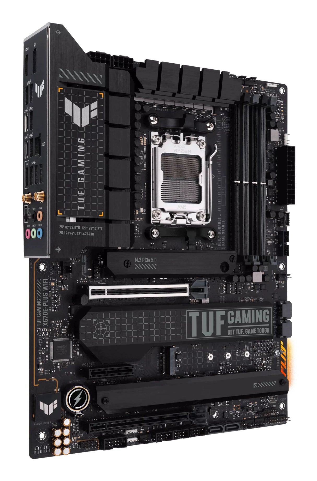 ASUS TUF GAMING X670E-PLUS WIFI placas base AMD Zócalo AM5 AMD Ryzen 7000 Series Zócalo AM5