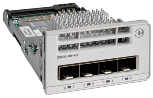 Cisco C9200-NM-4G= Módulos de conmutador de red Gigabit Ethernet 1000 Mbit/s 4