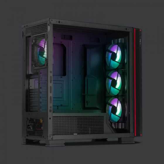 Yeyian Mirage X Tower Negro, EATX, Ventiladores de la caja, YCF-EPMIR-X1
