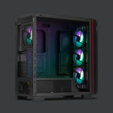 Yeyian Mirage X Tower Negro, EATX, Ventiladores de la caja, YCF-EPMIR-X1
