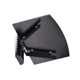 StarTech.com 1B-WALL-MOUNT-SHELF Estantes para equipos av Negro Vidrio templado 250 mm
