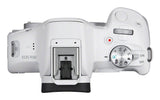 Canon EOS R50 Mirrorless Camera with 18-45mm Lens MILC 24.2 MP CMOS 6000 x 4000 Pixeles Blanco, 4K Ultra HD, Pantalla táctil