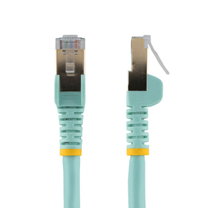 StarTech.com C6ASPAT20AQ Cables de red 6,1 m Cat6a RoHS