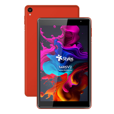 Stylos Taris STTA81R tablet Tigre 32 GB 20,3 cm (8") 2 GB Android 11 Rojo