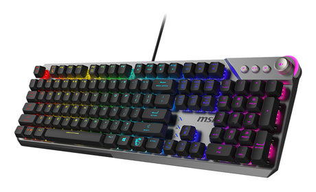 MSI STRIKE 600 Teclado Juego Alámbrico USB Interruptor mecánico