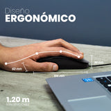 Vorago MO-100 ratón USB tipo A Óptico 1000 DPI