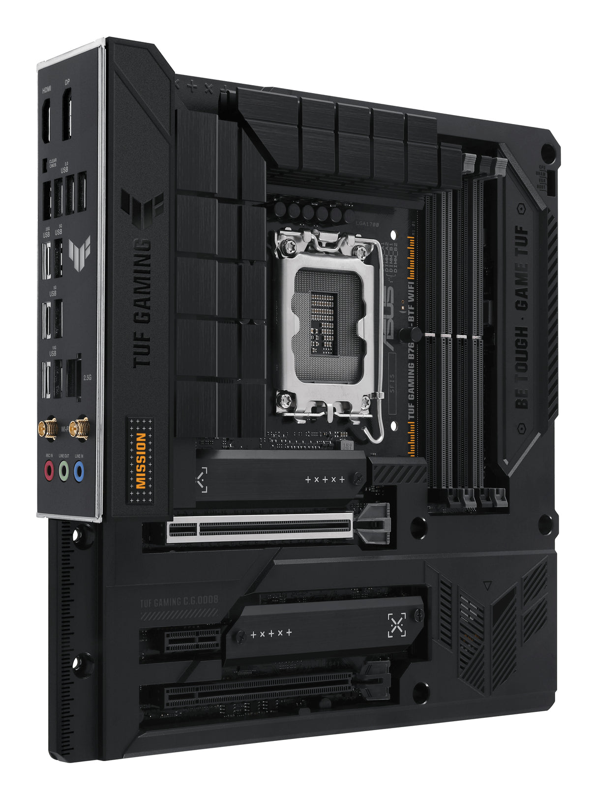 ASUS TUF GAMING B760M-BTF WIFI placas base Intel LGA 1700 LGA 1700 DDR5-SDRAM