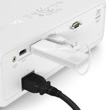 BenQ QP30 sistemas de presentación inalámbricos Mochila Blanco Poder AM8270