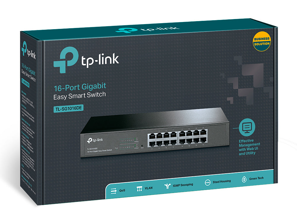 TP-Link TL-SG1016DE dispositivo de redes Gestionado L2 Si 16