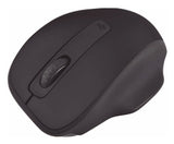 Quaroni MIQ01N ratón Universal Diestro USB tipo A Óptico 1600 DPI, Negro
