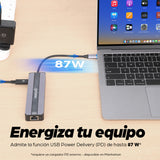 Manhattan 153928 Laptop Alámbrico USB 3.2 Gen 1 (3.1 Gen 1) Type-C 2 1