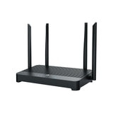 Netis System NX31 router inalámbrico Gigabit Ethernet Doble banda (2,4 GHz / 5 GHz) Negro, Wi-Fi 6 (802.11ax), Enrutador
