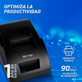 Vorago MNP-158 impresora de recibo 203 x 203 DPI Alámbrico Térmico Impresora de TPV, 90 mm/seg