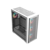 Balam Rush BR-938761 gabinete de computadora Escritorio Blanco, ATX, EATX, Micro ATX