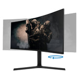 Monitor Game Factor MG801 34" Ultra Wide Quad HD Curvo 1500R 165Hz 1ms 2xDP 2xHDMI Negro