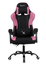 XZEAL XZSXZ20P silla para videojuegos Descansabrazo para juego Negro, Rosa, 150 kg, Universal, 5 rueda(s)