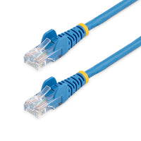 StarTech.com Cable de 1m Azul de Red Fast Ethernet Cat5e RJ45 sin Enganche - Cable Patch Snagless Cables de red 1 m Cat5