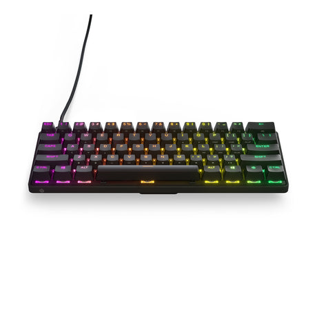 SteelSeries Teclado 64820, Producto Empresarial, Conexión USB, Diseño Ergonomico