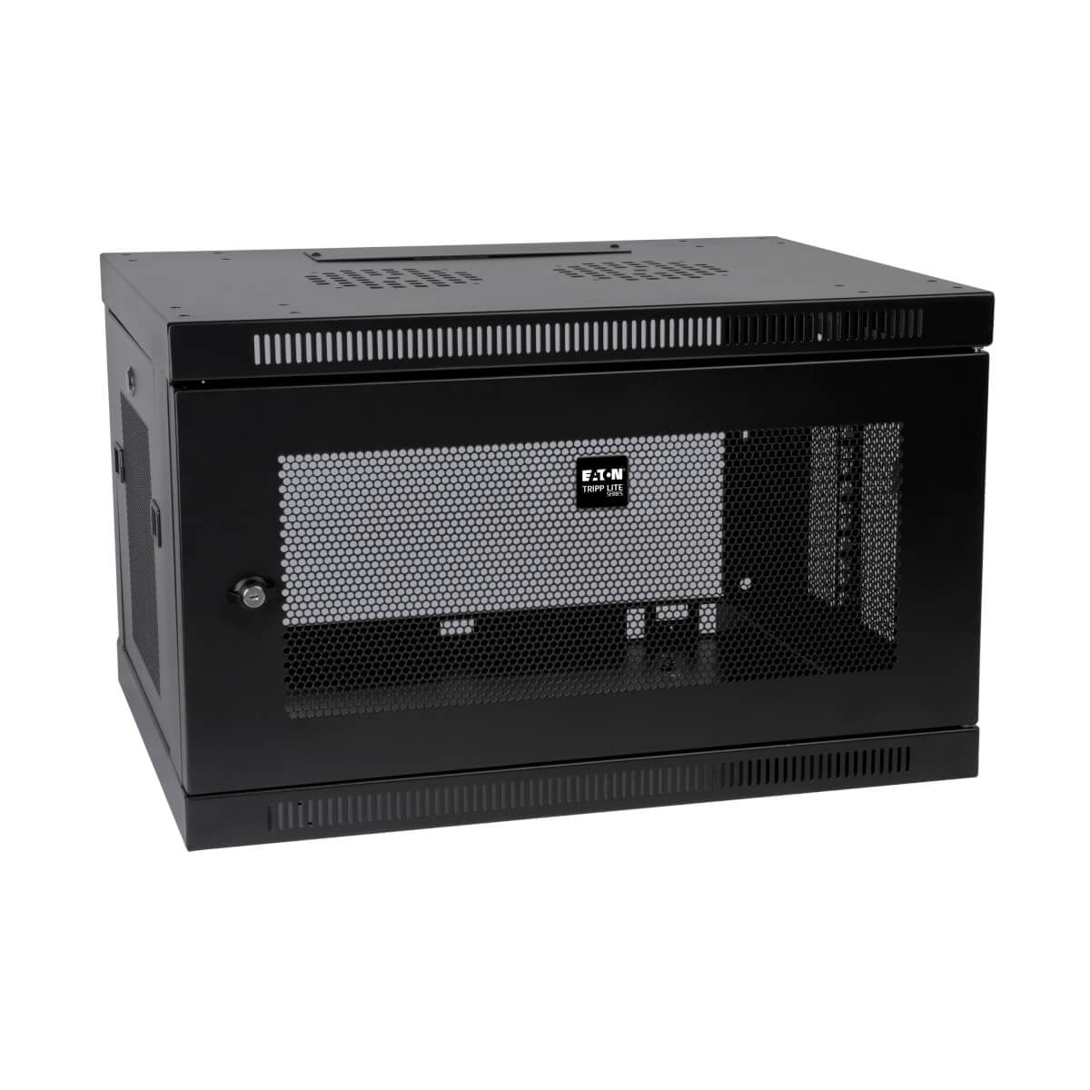 Tripp Lite SRW6U Mini Gabinete SmartRack 6U Bajo Perfil Profundidad de Switch Instalación en Pared, Bastidor de pared, N