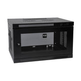 Tripp Lite SRW6U Mini Gabinete SmartRack 6U Bajo Perfil Profundidad de Switch Instalación en Pared, Bastidor de pared, N