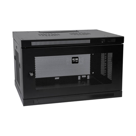 Tripp Lite SRW6U Mini Gabinete SmartRack 6U Bajo Perfil Profundidad de Switch Instalación en Pared, Bastidor de pared, N