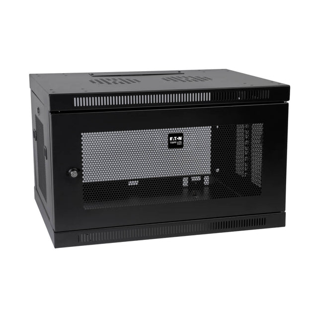 Tripp Lite SRW6U Mini Gabinete SmartRack 6U Bajo Perfil Profundidad de Switch Instalación en Pared, Bastidor de pared, N