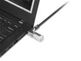 Lenovo 4XE1F30278 Cable Negro Universal Cerradura con combinación Kensington
