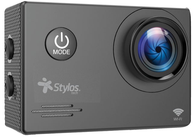 CAMARA DEPORTIVA STYLOS TECH 1080 COLOR NEGRO WIFI PANTALL 2"