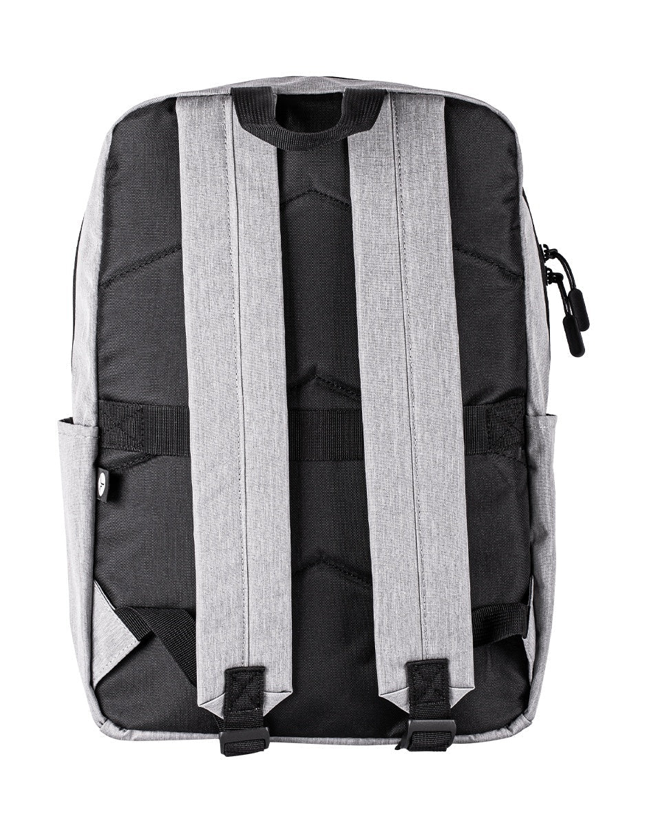 TechZone TZLBP43015B-G mochila Mochila casual Gris Poliéster, Compartimento del portátil