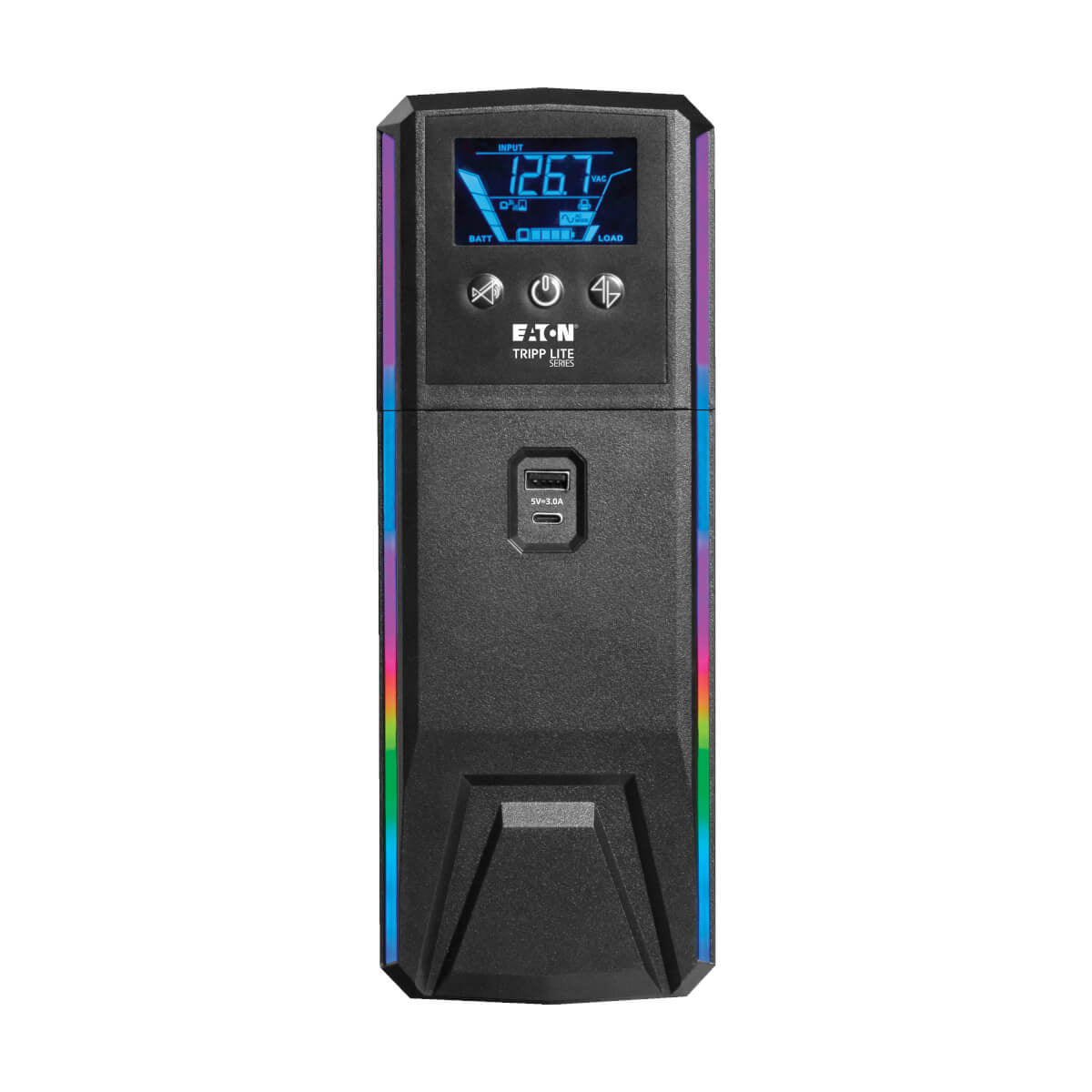 Tripp Lite SMART1500PSGLCD Respaldo por Batería del UPS para Juegos con Onda Sinusoidal Pura de 1500VA 900W 120V - LCD, 