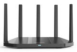 Hikvision DS-3WR30X router inalámbrico Gigabit Ethernet Doble banda (2,4 GHz / 5 GHz) Negro