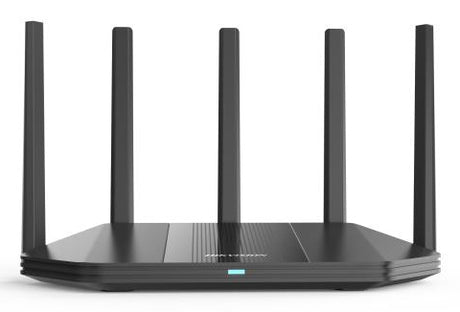 Hikvision DS-3WR30X router inalámbrico Gigabit Ethernet Doble banda (2,4 GHz / 5 GHz) Negro