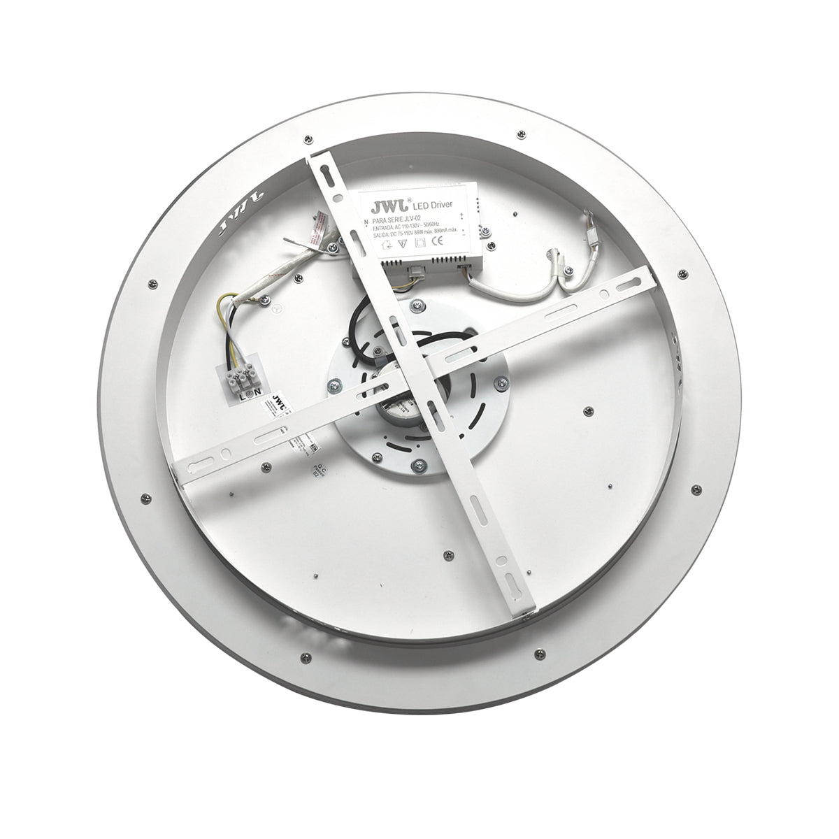 JWJ JLV-02(8) ventilador Blanco