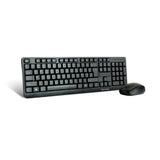 KIT TECLADO Y MOUSE VORAGO KM-302 INALÁMBRICO NEGRO, 2.4GHz, 10M ALCANCE, COMPATIBLE WINDOWS/MAC