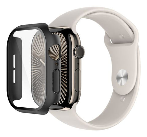 BUMPER+PROTECTOR P/WATCH S10 46MM NEGRO