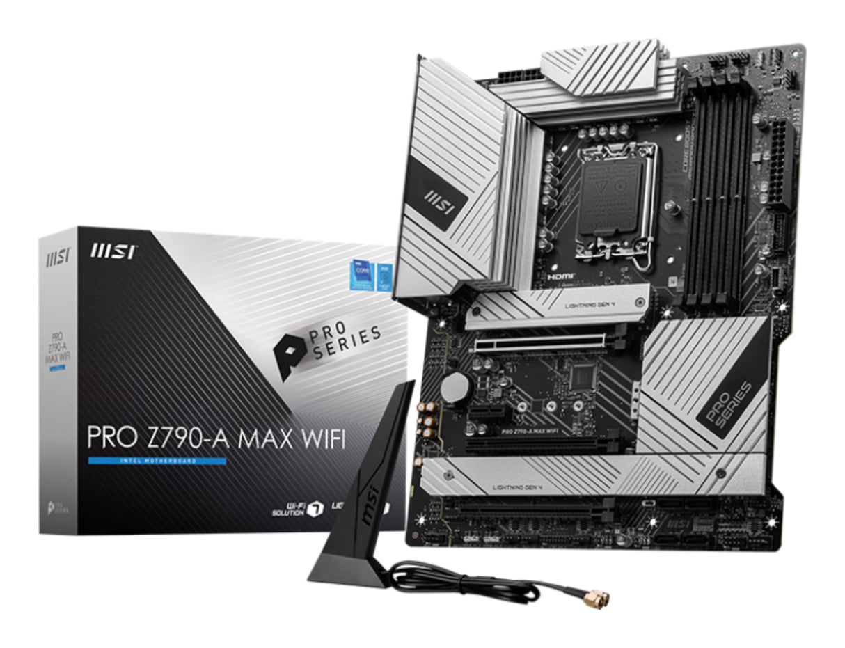 MSI PRO Z790-A MAX WIFI placas base Intel LGA 1700 LGA 1700 DDR5-SDRAM