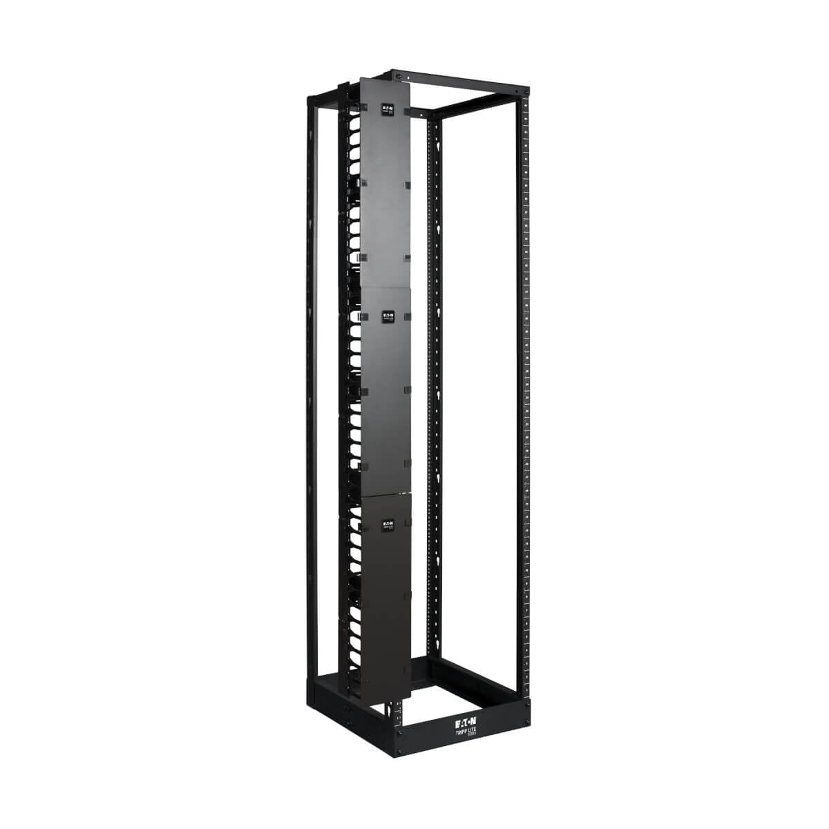 Tripp Lite SRCABLEVRT6 Sujetador de Cable Vertical de Alta Capacidad, 15.24 cm [6"] - Ducto de peine doble con tapa