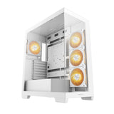 DeepCool CG580 4F WH carcasas ordenador Midi Tower PC Blanco ATX, ITX, micro ATX
