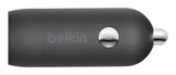 CARGADOR P/AUTO BELKIN USB-C/20W/NEGRO