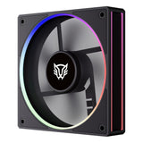 Balam Rush BR-942225 sistema de refrigeración de computadora Gabinete de la computadora Ventilador 12 cm Negro