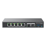 Grandstream Networks GCC6010 dispositivo de redes Gigabit Ethernet (10/100/1000) Energía sobre Ethernet (PoE) Negro, Pla