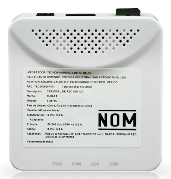 C-Data FD511G-X-F690 Unidad/Terminal de red Unidad de red óptica (ONU, Optical network unit)