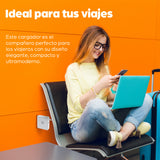 MANHATTAN Cargador 180245, 100-240V, 50/60Hz, Tipo Empresarial