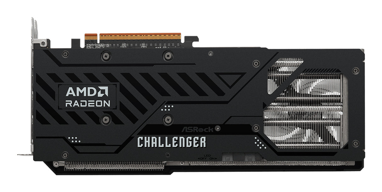 Asrock AMD Radeon RX 9070 Challenger 16GB GDDR6, 256 Bit, 7680 x 4320 Pixeles, PCI Express 5.0