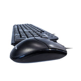 Vorago KM-105 teclado Ratón incluido Universal USB QWERTY Español Negro