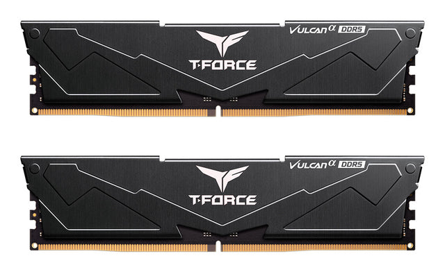 Team Group VULCAN módulo de memoria 16 GB 2 x 8 GB DDR5 44800 MT/s 288-pin DIMM ECC, 5600 MHz, Negro
